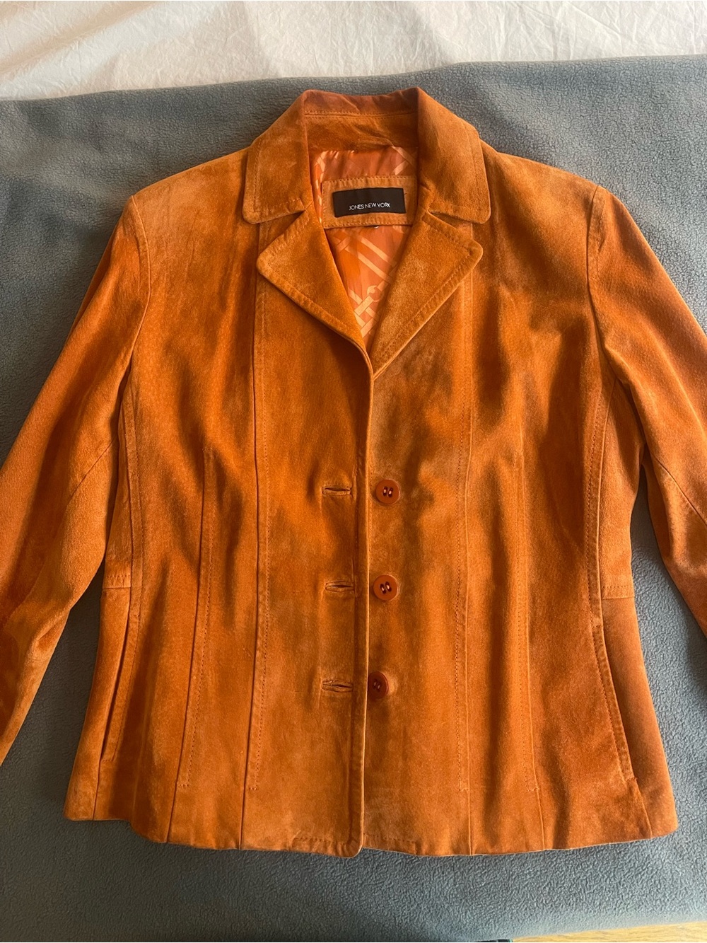 Vintage Y2K Jones New York suede jacket